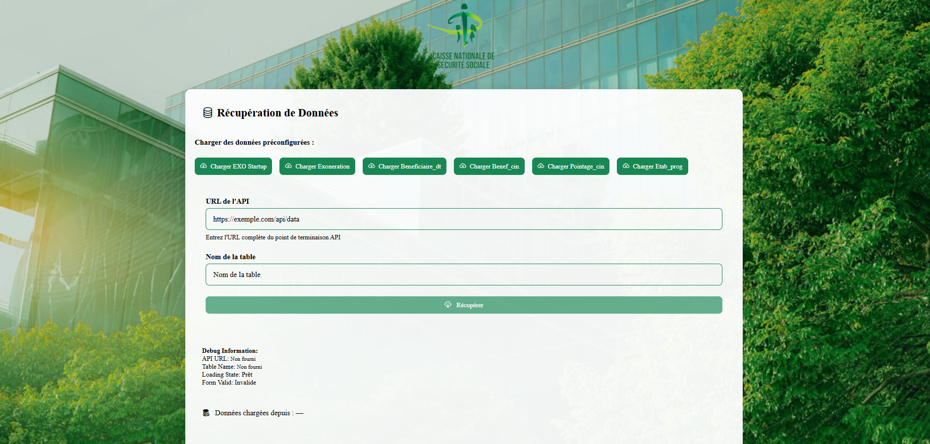 CNSS Data Management Platform